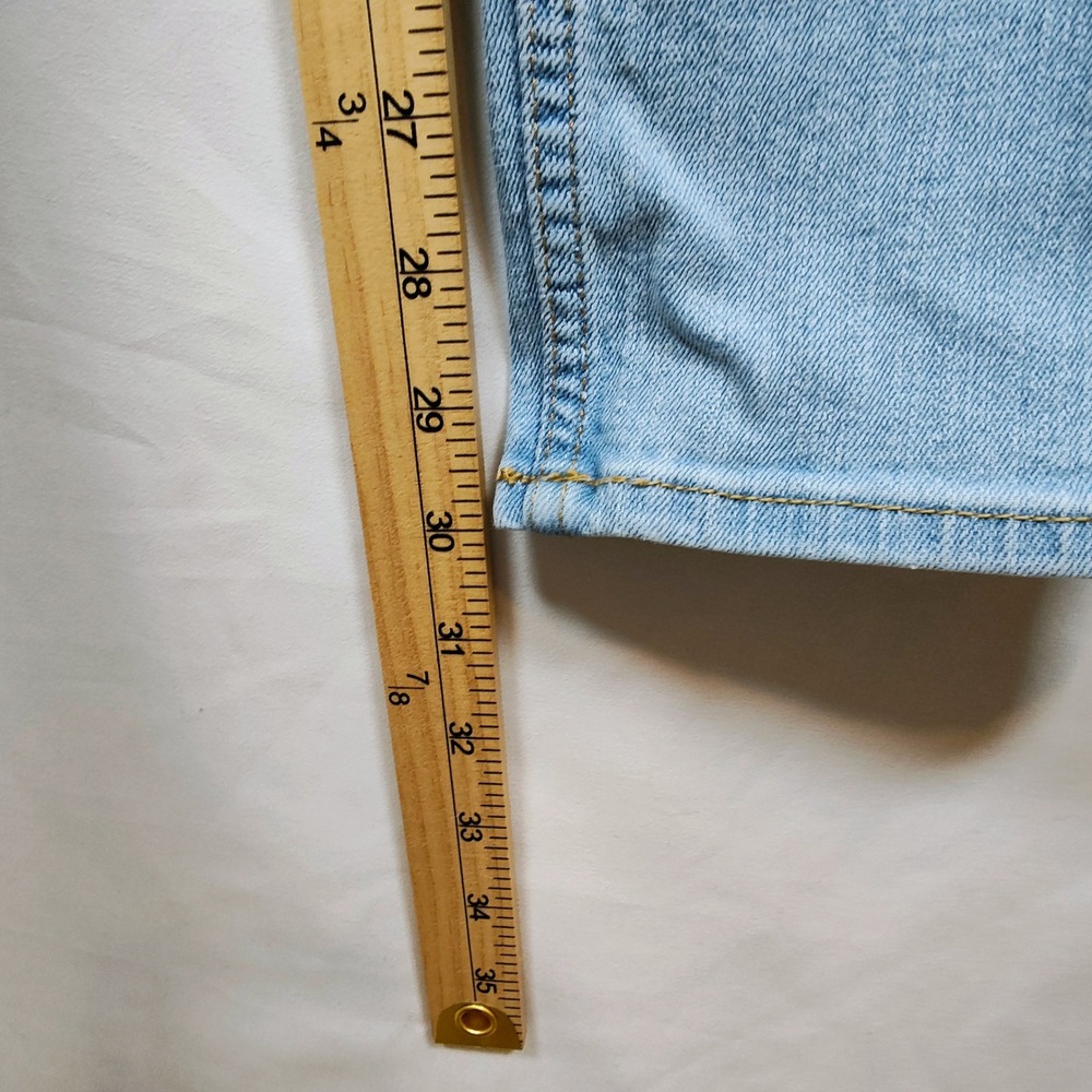Hollister Skinny Jeans Light Wash Advanced Stretch Blue Denim W32 L32 - Picture 8 of 12
